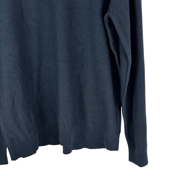 SELECTED / HOMME LONG SLEEVE KNIT CREWNECK SHIRT IN DARK SAPPHIRE NWT MEN'S XL - Picture 8 of 15